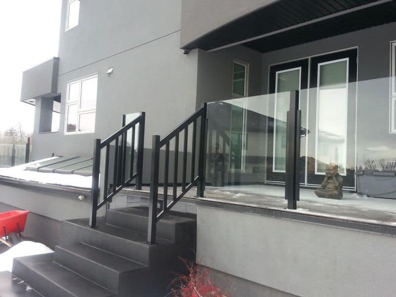 Front Stair Railings Sherwood Park, AB